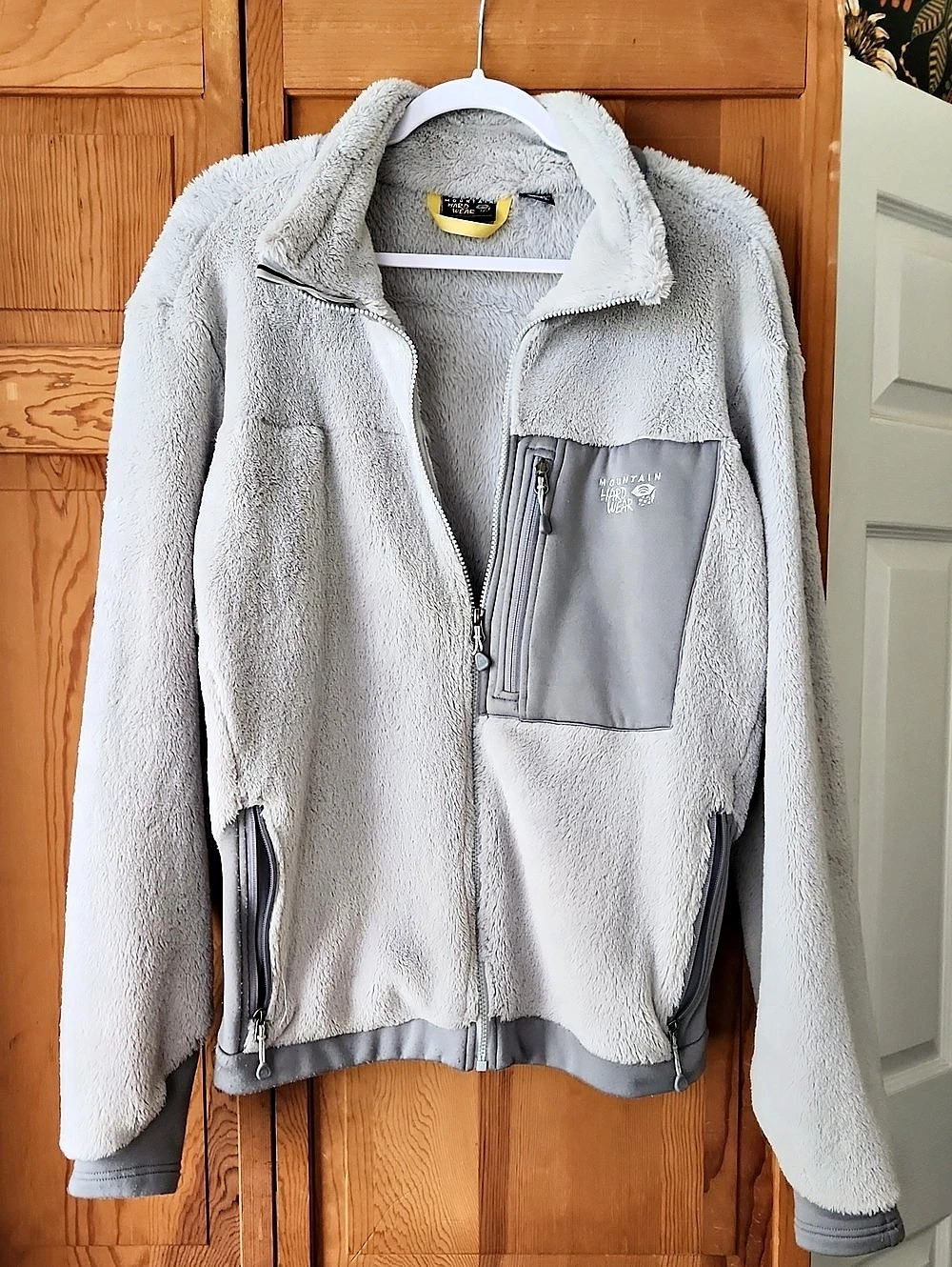 Mountain Hardwear Monkey Woman Fleece Jacket Gray XL